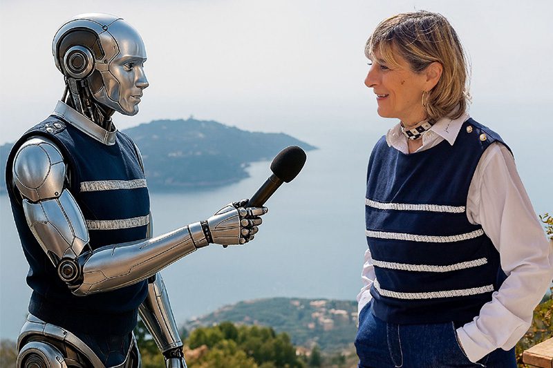 Une IA à la rencontre de Marielle Walicki