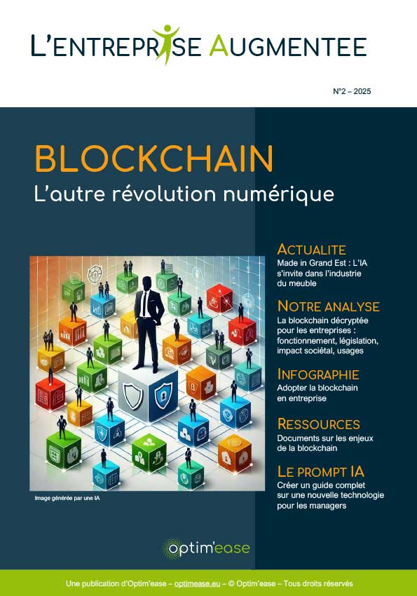 Couverture de la revue L'Entreprise Augmentée, numéro 1 sur l'intelligence artificielle générative